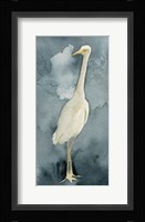 Simple Egret II Framed Print
