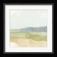 Pastel Slopes I Framed Print