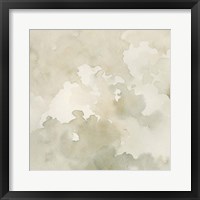 Warm Clouds Abstract I Framed Print