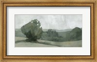 Soft Green Landscape I Fine Art Print