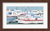 Bright Boats I Fine Art Print