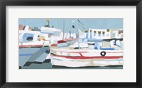 Bright Boats I Fine Art Print