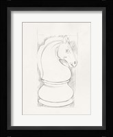 Chess Set Sketch III Fine Art Print