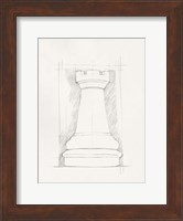 Chess Set Sketch IV Fine Art Print