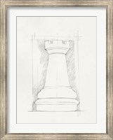 Chess Set Sketch IV Fine Art Print