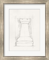 Chess Set Sketch IV Fine Art Print