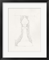 Chess Set Sketch VI Fine Art Print