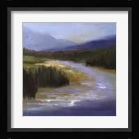 Mountain River II Framed Print