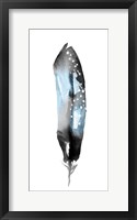 Saturated Feather II Framed Print
