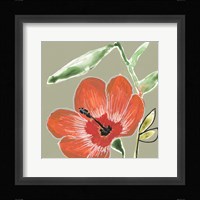 Tropic Botanicals IV Framed Print