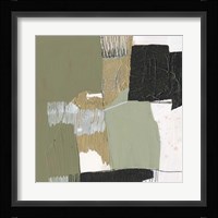 Olive Black & Gold II Framed Print
