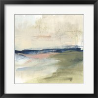 Coastline Vignette I Framed Print