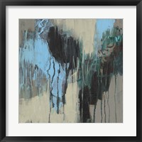 Ocean Blue Abstract II Framed Print