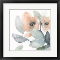 Water and Petals I Framed Print