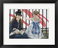 Masked Masters (Waiting At the Station) Fine Art Print