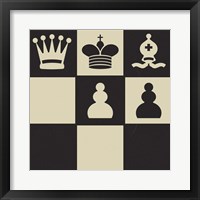 Chess Puzzle I Fine Art Print