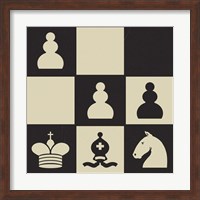 Chess Puzzle III Fine Art Print