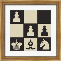 Chess Puzzle III Fine Art Print