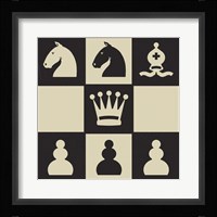 Chess Puzzle IV Framed Print