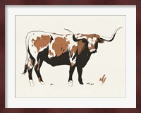 Terre Cotta Steer I Fine Art Print