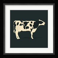 Refined Holstein I Framed Print
