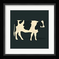Refined Holstein III Framed Print