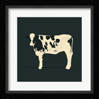 Refined Holstein IV Framed Print