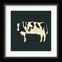Refined Holstein V Framed Print