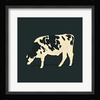 Refined Holstein VI Framed Print
