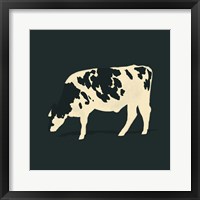 Refined Holstein VI Framed Print