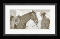 Work Friends I Framed Print