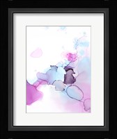 Fluid Magenta III Framed Print