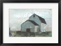 Barn at Sunset I Framed Print