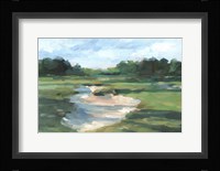Golf Course Study I Framed Print