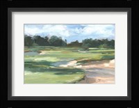 Golf Course Study II Framed Print