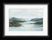 Misty Cove I Framed Print