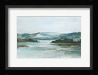 Misty Cove II Framed Print