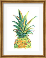 Bright Pop Pineapple II Fine Art Print