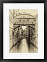 Vintage Venice I Framed Print