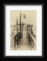 Vintage Venice II Framed Print