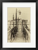 Vintage Venice II Framed Print