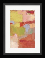 Bright Costa II Framed Print