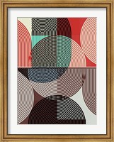 Graphic Colorful Shapes II Fine Art Print