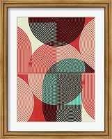 Graphic Colorful Shapes III Fine Art Print