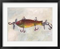 Retro Fishing Lure V Fine Art Print