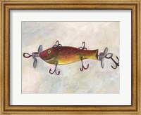 Retro Fishing Lure V Fine Art Print