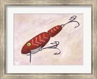 Retro Fishing Lure VI Fine Art Print