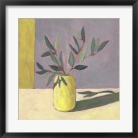 Yellow Vase II Fine Art Print