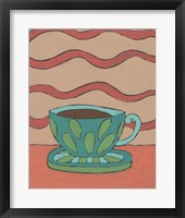 Mid Morning Coffee IX Framed Print