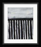 Ivory & Black III Framed Print